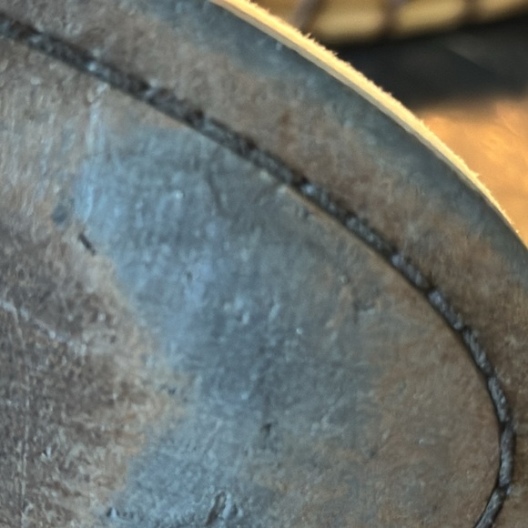 Sam Edelman sz. 10 Fringe gray suede booties - Picture 5 of 9